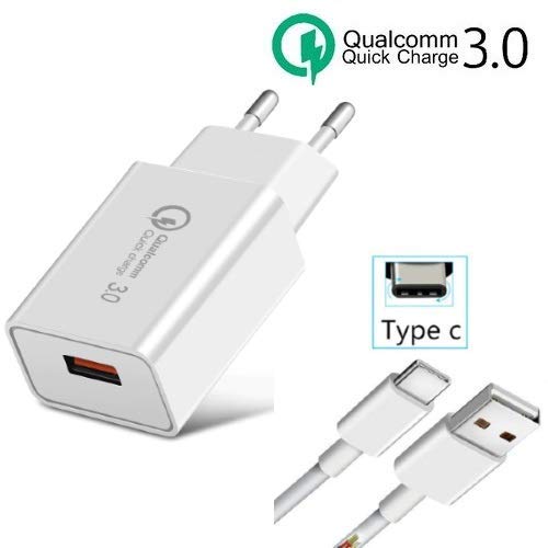 Cargador Raspberry Pi 4 Model B 5 V 3 A USB Tipo C Quick Charge 3.0