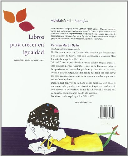 Carmen Martin Gaite A La Aventura (VIOLETA INFANTIL BIOGRAFIAS)