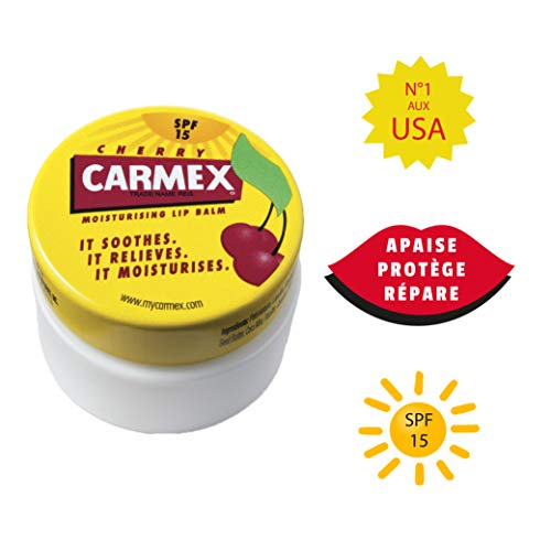 Carmex - Bote de 7,5 g, color cereza