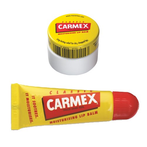 Carmex Original Bálsamo labial, paquete doble de lata y tubo