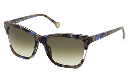 Carolina Herrera Gafas de Sol SHE752560767 (Diametro 56 mm), Stamped (0767), 56 Unisex-Adult
