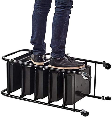 Carro, carro médico, Comer coches, Recoger, Médico carro de la herramienta de 5 gradas del salón de belleza cesta con cajones y Secador de pelo Holder, Utilidad tatuaje Spa Peluquería carro, balanceo