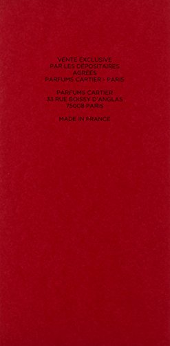 Cartier Agua de colonia para mujeres 1 Unidad 100 ml