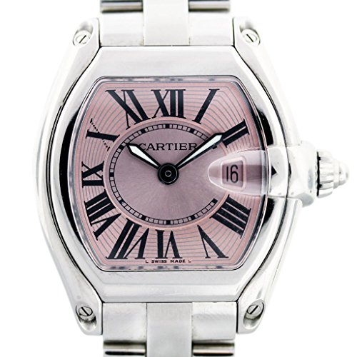 Cartier Roadster W62017V3 - Reloj de cuarzo suizo para mujer (certificado de propiedad propia)