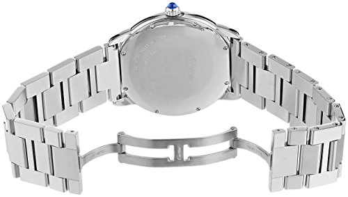 Cartier Ronde Solo - Reloj (Reloj de Pulsera, Masculino, Acero Inoxidable, Acero Inoxidable, Acero Inoxidable, Acero Inoxidable)