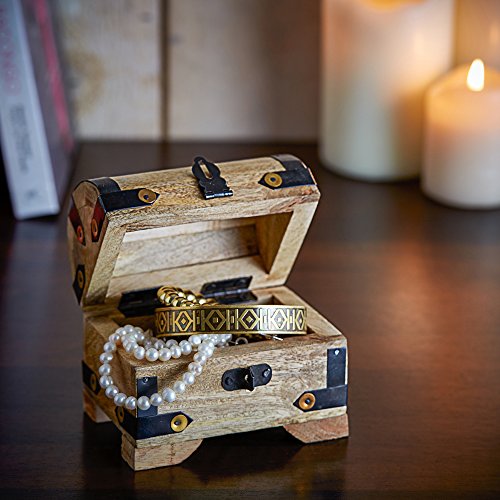 Casa Vivente Cofre para Hombres y Mujeres de Madera Clara 60 Cumpleaños Largo 10 cm Ancho 7 cm Alto 8,5 cm