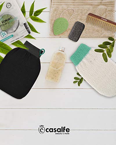 Casalfe Natural Skin Manopla Exfoliante Bambú - exfoliación suave