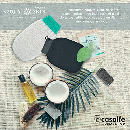 Casalfe Natural Skin Manopla Exfoliante Bambú - exfoliación suave