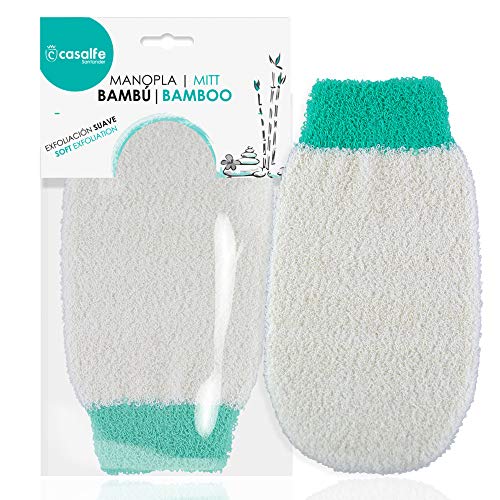 Casalfe Natural Skin Manopla Exfoliante Bambú - exfoliación suave