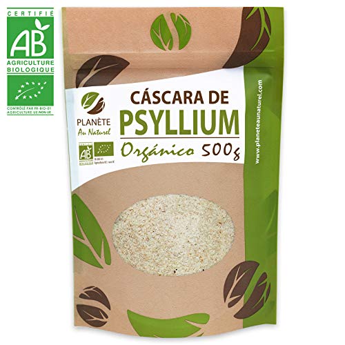 Cáscara de Psyllium Rubio Orgánico - 500g