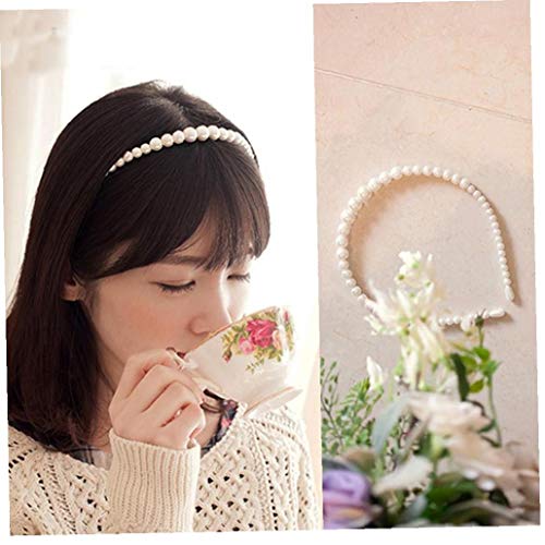 Case&Cover Banda para el Cabello Ejemplo de diseño de Perlas Accesorios para el Cabello Diadema Fiesta de la Boda de Las Mujeres Nupciales del aro del Pelo