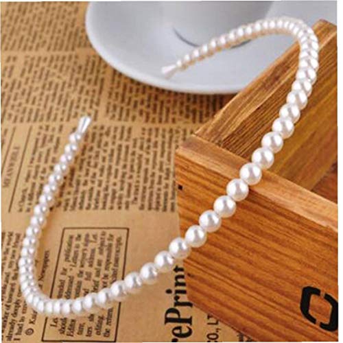 Case&Cover Banda para el Cabello Ejemplo de diseño de Perlas Accesorios para el Cabello Diadema Fiesta de la Boda de Las Mujeres Nupciales del aro del Pelo