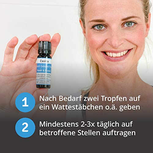 Casida - Líquido para el Cuidado de la Boca Repair & Protect - líquido vegetal para la inflamación de las encías, periodontitis, aftas - la calidad de las farmacias - 10 ml