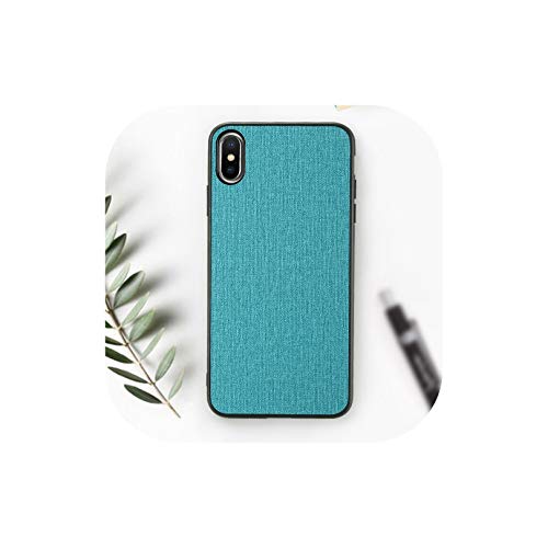 Caso Textura de Tela Archiba para Huawei P20 Mate 20 Cajas Suaves Pro Lite para Huawei P20 P Smart Cover Plus para Honor 10 Lite 7C 8X, Azul Marino, Yerba Mate 20 Lite