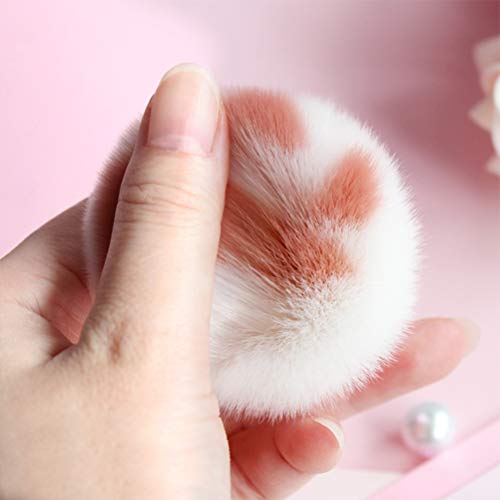 Cat Claw Paw Makeup Brush, Essentials Make Up Brush Foundation Kabuki Flat Top para pulir, puntear, Corrector