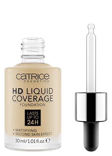 CATRICE Hd Liquid Coverage Foundation Lasts Up To 24H #036-Hazelnut 200 g