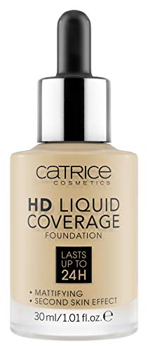 CATRICE Hd Liquid Coverage Foundation Lasts Up To 24H #036-Hazelnut 200 g