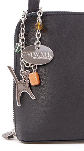 CATWALK COLLECTION - LENA - Bolso bandolera - Cuero - Negro