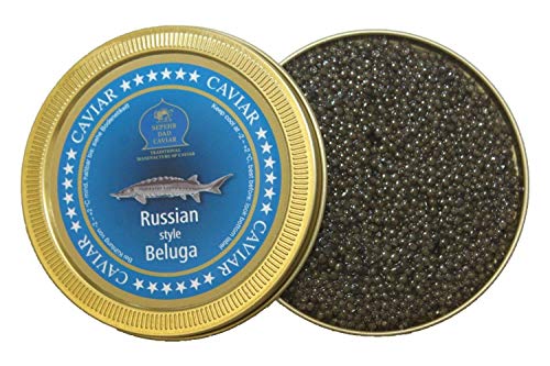 Caviar Beluga estilo ruso 125g (huevas de esturión)