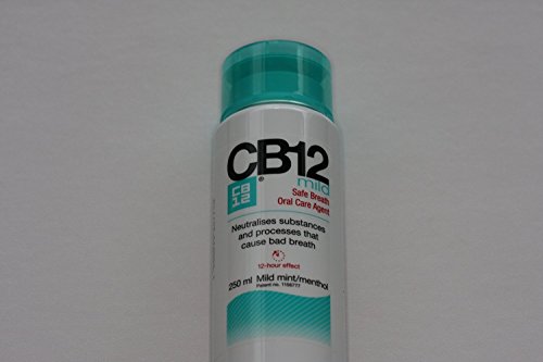 CB12 250ML 2 PACK MILD MINT Safe Breath Oral Care Agent