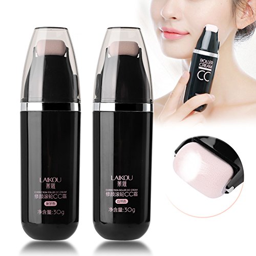 CC Cream, Scrolling Roller Air Cushion BB Cream Corrector impermeable Cosméticos de maquillaje para la cara(2#)