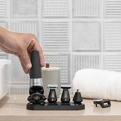 Cecotec Afeitadora Multifunción 5 en 1 Bamba PrecisionCare Twistgroom con batería de litio, cuchillas de acero inox, indicador led y waterproof.