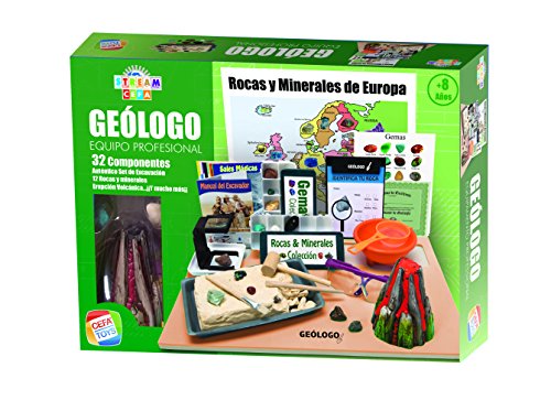 Cefa Toys- Equipo Profesional de Geólogo Stream, Multicolor, única (21833)