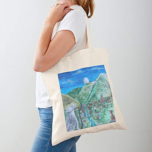 Center Disaster Howling Fund Cmc 2020 Howl Montana Lifecare Recovery Missoula Medical Community Tote Cotton Very Bag | Bolsas de supermercado de lona Bolsas de mano con asas Bolsas de algodó