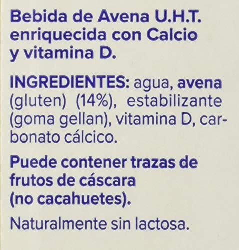 Central Lechera Asturiana Bebida de Avena - Paquete de 6 x 1000 ml - Total: 6000 ml