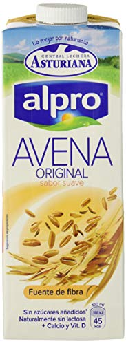 Central Lechera Asturiana Bebida de Avena - Paquete de 6 x 1000 ml - Total: 6000 ml