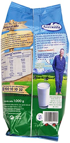 Central Lechera Asturiana - Leche en polvo - Desnatada - 1 kg