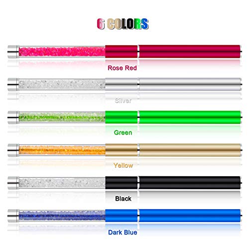 Cepillo de Pestañas 6 Unids Pinceles de Pestañas con Gorra Aplicador para Herramientas de Maquillaje para Viajar