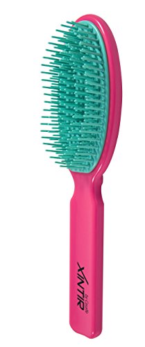 Cepillo Desenreda sin Tirones mini - púas que no rompen el pelo y resistente al secador