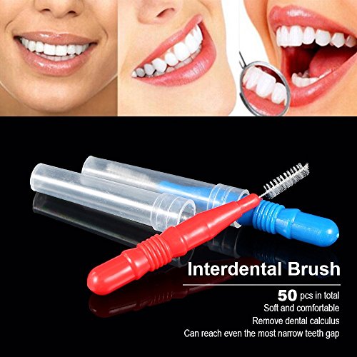Cepillo interdental (50 unidades), limpieza dental