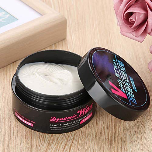 Cera Cabello, Pomada de fijación con brillo alto Cera Pelo para hombre - Pomada de fijación, cera, Pomada para los hombres