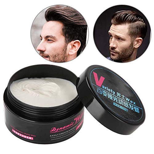 Cera Cabello, Pomada de fijación con brillo alto Cera Pelo para hombre - Pomada de fijación, cera, Pomada para los hombres