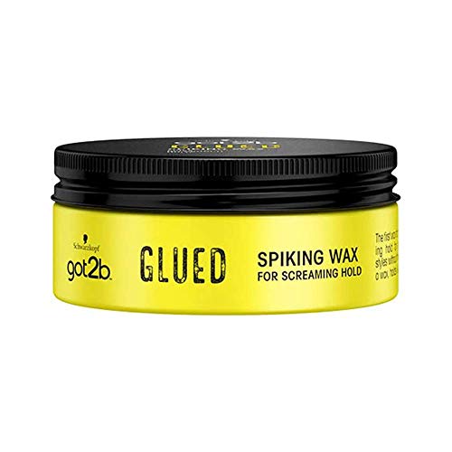 Cera para el pelo Glued Spiking de Schwarzkopf GOT2B, 75ml (paquete de 6)