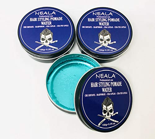 Cera para pelo de hombre - Neala Water (efecto mojado) - Pack 3 latas x 150ml