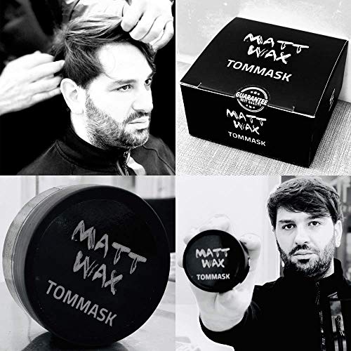 Cera Pelo Hombre Unisex Pasta De Modelar Arcilla Efecto Mate Fijación Firme Larga Duración No Grasosa Para Todo Tipo Cabello Profesional Italy