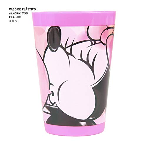 Cerdá, Neceser Set Aseo/Viaje Minnie Unisex niños, Multicolor, 7.0 X 16.0 X 23.0 CM