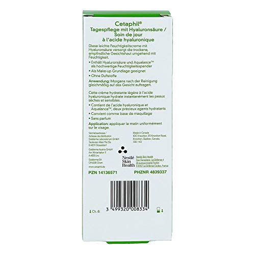 CETAPHIL - Cuidado diario con ácido hialurónico 88 ml