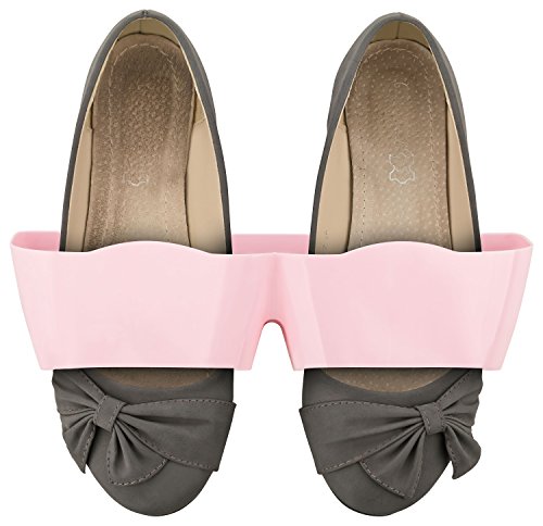 CH Handel Zapatos Soporte, Stapler, Rakku – Bajo Juego para 6 Pares de Zapatos a la Pared Montaje o Montaje en armarios, armarios, o Otros Muebles