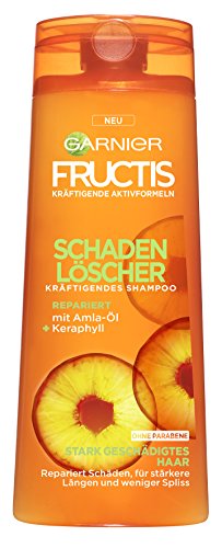 Champú de Garnier Fructis para cabello dañado. Pack de 6 unidades de 250 ml