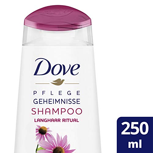 Champú Dove Ritual de pelo largo con equinácea y té blanco, 6 unidades (200 ml).