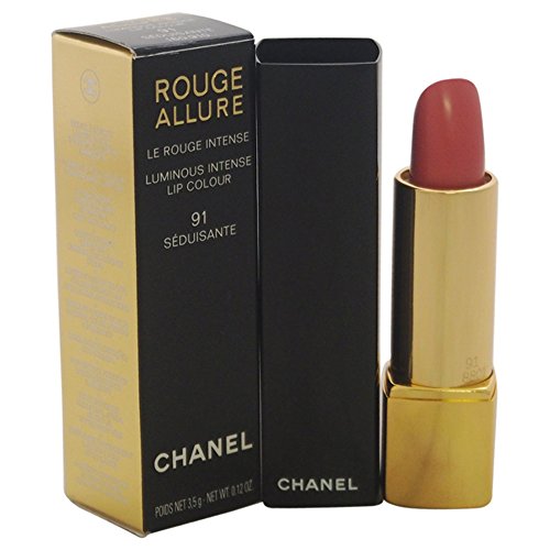 CHANEL Barra de Labios Rouge Allure Lipstick 91 Séduisante 3.5 Gr