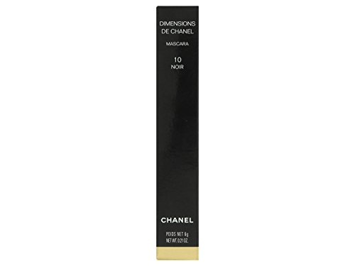 Chanel Dimensions Máscara, Tono 10 Noir - 6 gr