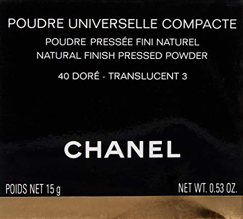 Chanel Polvos Universelle Compacte #40-Doré 15 gr