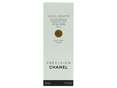 Chanel Soleil Identite Soin Auto-Bronzant Visage Spf8-Doré - Base de maquillaje, 50 ml