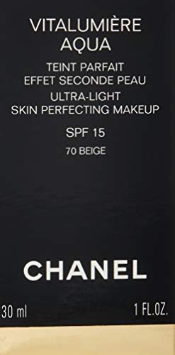 Chanel Vitalumiere Aqua Fluide #70-Beige 30 ml
