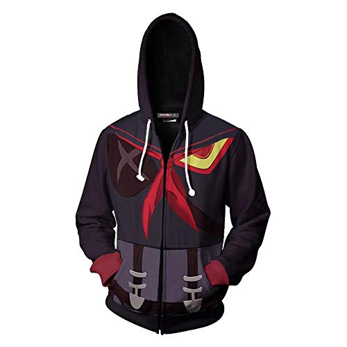 Chaqueta de Punto Chaqueta de horario con la impresión en 3D Chica Nueva tajada Doble Campana de 2020 Series del Mismo suéter del párrafo,Chicas subieron Collar Rojo - Jersey,L